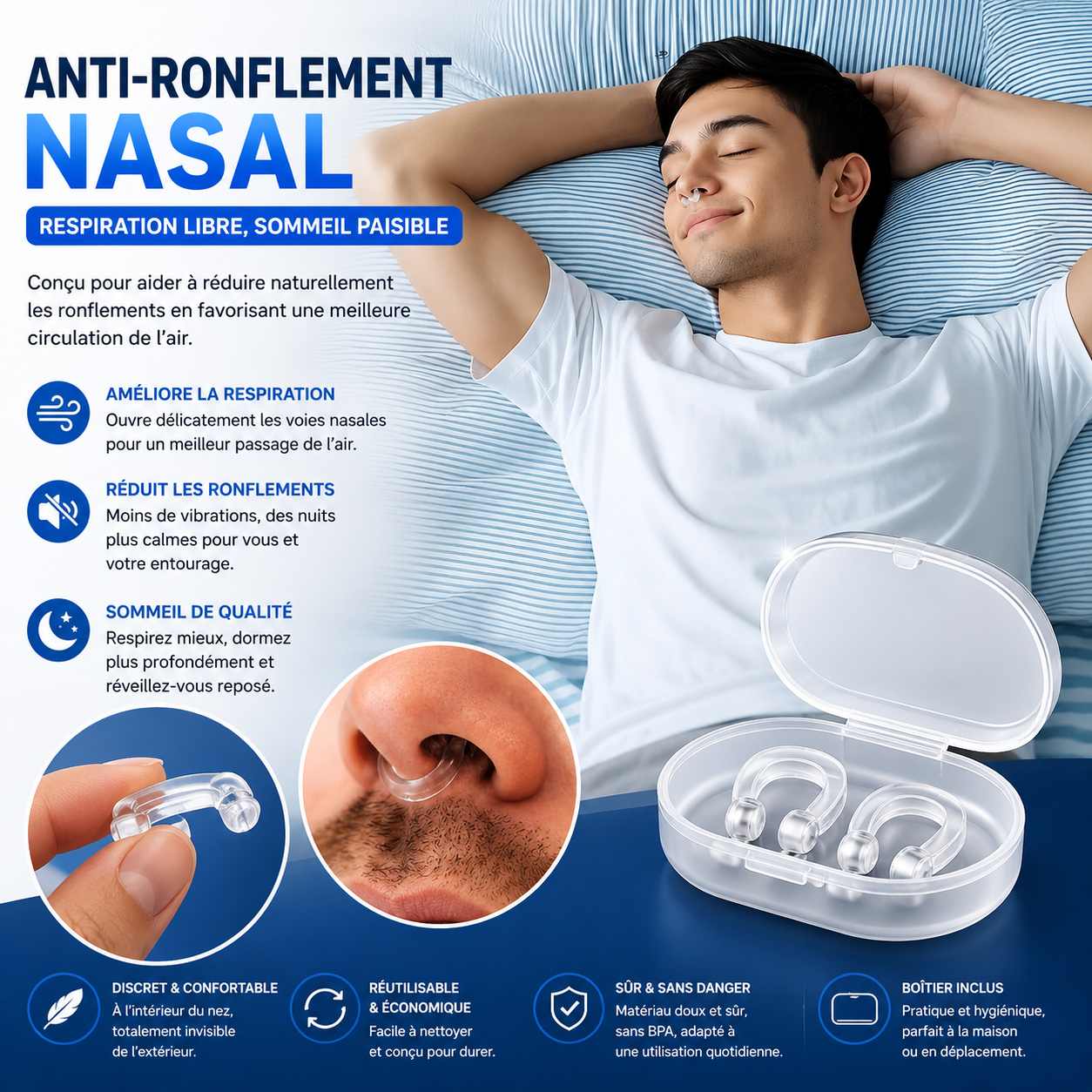 anti-ronflement nasal
